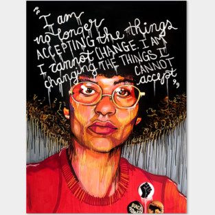 Angela Davis Posters and Art