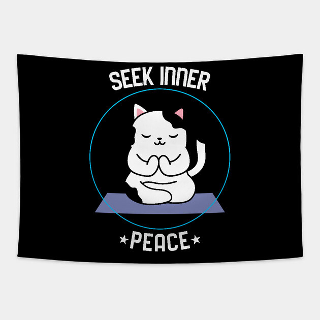 Seek Inner Peace Tapestry by MCALTees