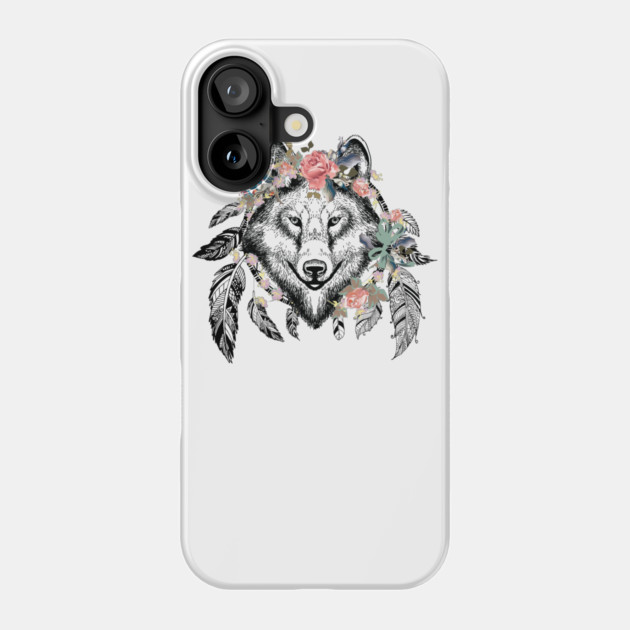 Wolf Spirit Phone Case by MCALTees