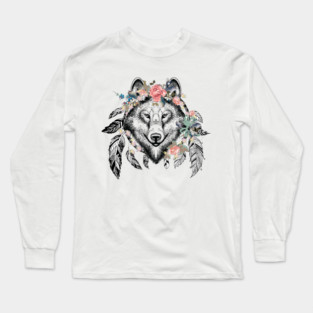 Wolf Spirit Long Sleeve T-Shirt