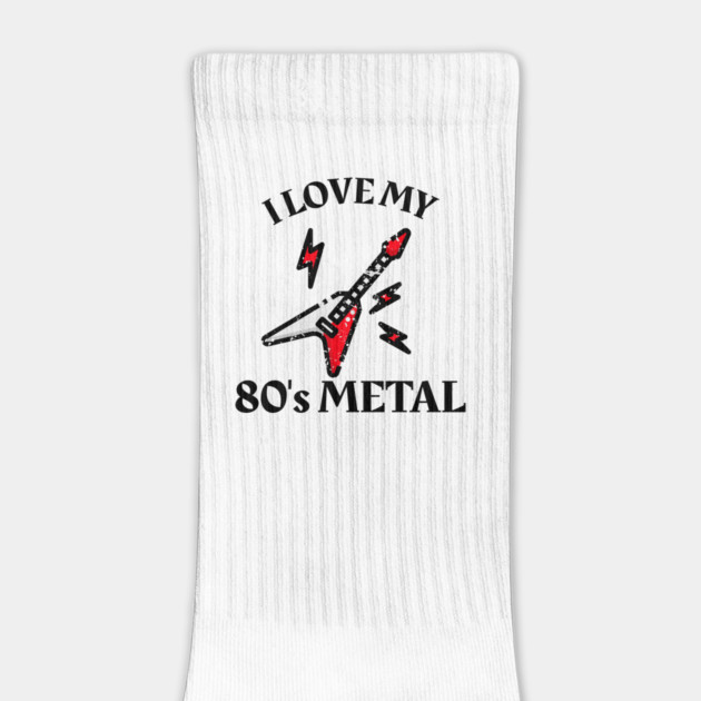 I Love My 80's Metal by MCALTees