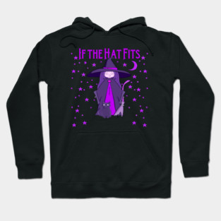 If the Hat Fits Purple Cheeky Witch® Hoodie