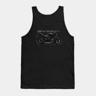 Suzuki XV650X 20 black, sl Tank Top