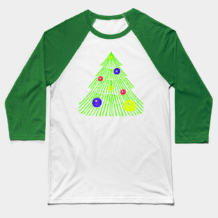 Christmas tree Baseball T-Shirt