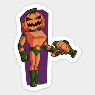 PUMPKINATOR Sticker