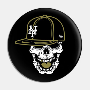 Hardcore Skull Pin
