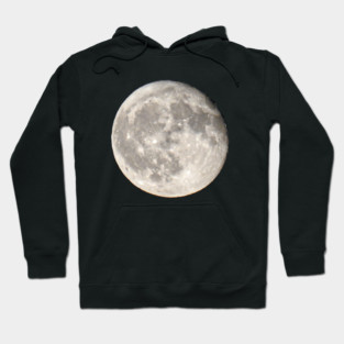 Full moon night sky the moon Hoodie