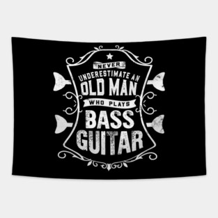 Bass Players Bassist Funny Quote Gifts Tapestry