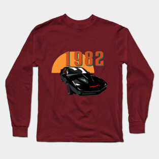 1982 Trans Am Knight Rider Long Sleeve T-Shirt