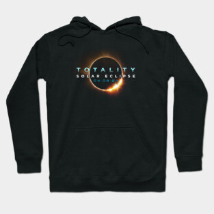 Astronomy Lovers! Total Solar Eclipse 2024 Totality 04.08.24 design Hoodie