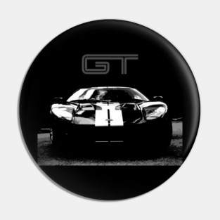 Black Ford GT Pin