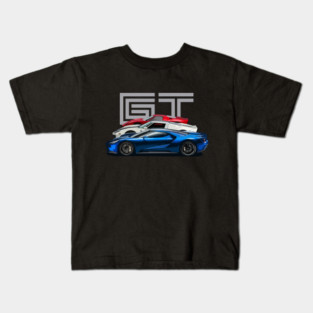 Ford GT Generations Kids T-Shirt