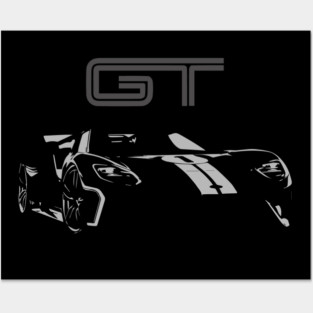 Modern Ford GT Posters and Art