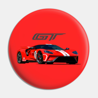 2018 FORD GT '67 HERITAGE EDITION Pin