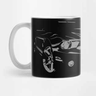 Black Ford Mustang Shelby GT500 Mug