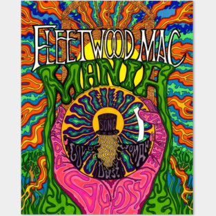 Fleetwood Mix Fleetwood Formerly Mac Mania Poster jadul mbanget Posters and Art