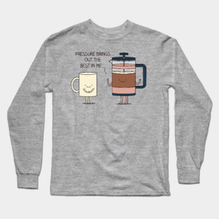 Coffee brewing Long Sleeve T-Shirt