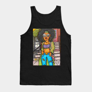Hippie chic downtown Tank Top