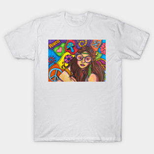 Hippie chick T-Shirt