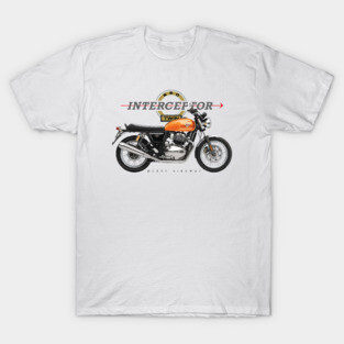 Royal Enfield Interceptor 650 18 orange, sl T-Shirt