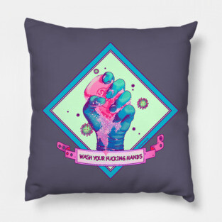 Wash Your Hands Pillow