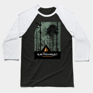 The Blair Witch Project - Alternative Movie Poster Baseball T-Shirt