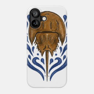 Horseshoe Crab Swirl Phone Case