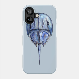 Blue Horseshoe Crab Phone Case