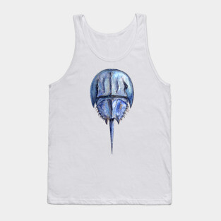 Blue Horseshoe Crab Tank Top