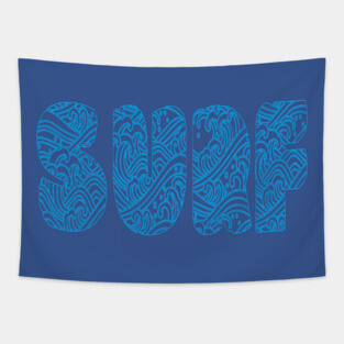Surf Tapestry