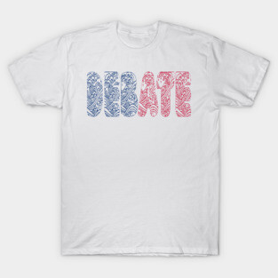 Debate Red and Blue T-Shirt