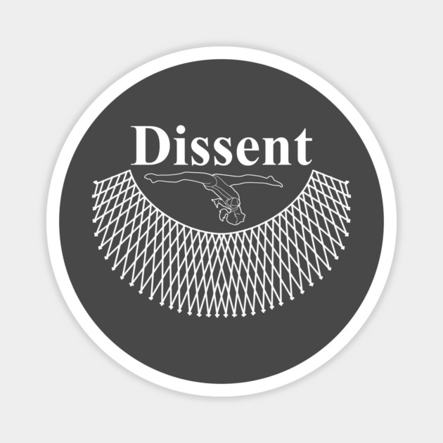 Dissent Gymnast 1 Magnet by GymCastic