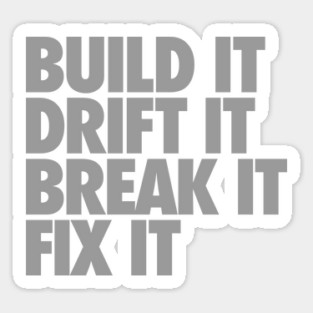 Drift Car Owner Sticker