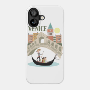Gondola Ride in Venice Phone Case