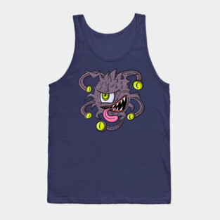 Grey Beholder Tank Top