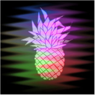 Pineapple Posters and Art