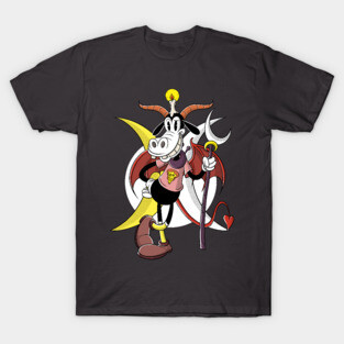 Belzebuth or Beelzebub Baal Zebub dumber Baphomet friend T-Shirt