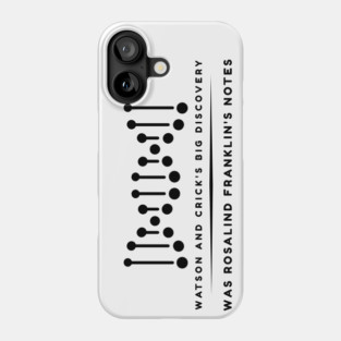 Rosalind Franklin's Notes Phone Case