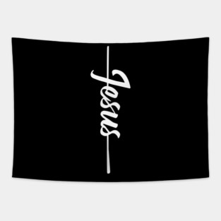 Jesus Signature Christian Shirt Tapestry