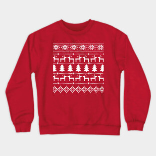Christmas Jumper Pattern Crewneck Sweatshirt
