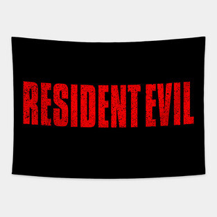 Resident Evil Retro Design Tapestry