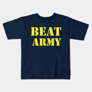 Go Navy Beat Army Kids T-Shirt