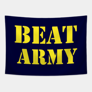 Go Navy Beat Army Tapestry