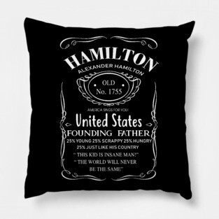 Hamilton - Alexander Hamilton Pillow