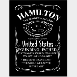 Hamilton - Alexander Hamilton Posters and Art