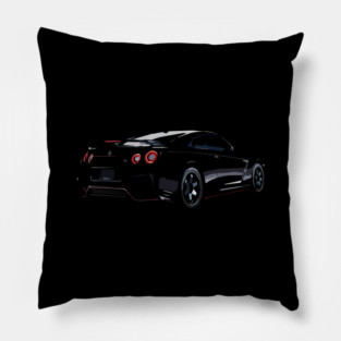 Black GTR Pillow