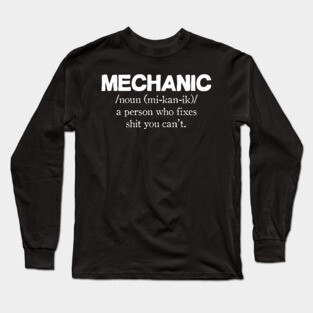 Mechanic Long Sleeve T-Shirt