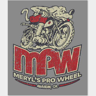 Meryl's Pro Wheel 1981 Posters and Art