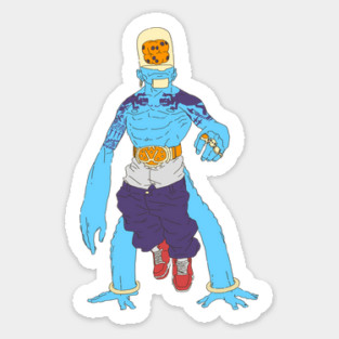 Adult deepling Sticker