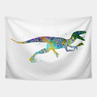 Velociraptor Tapestry